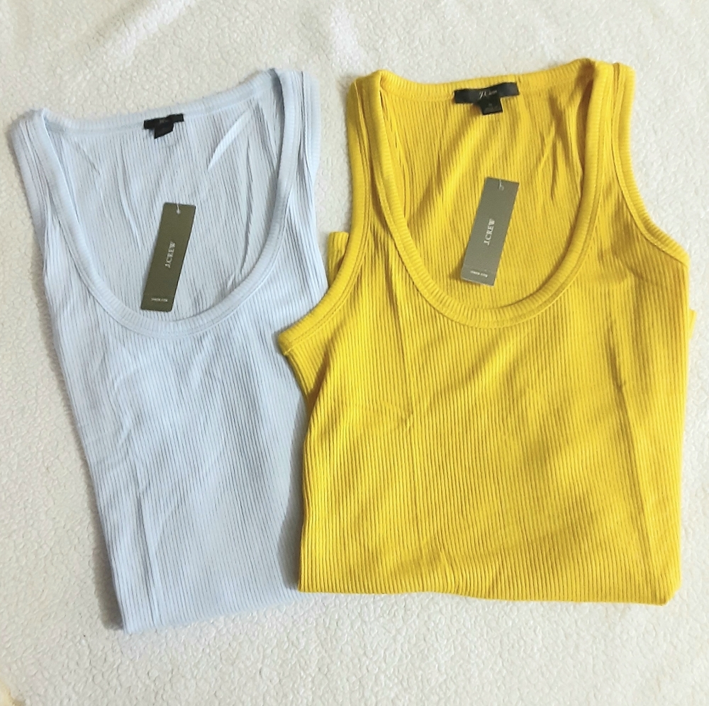 Set of two J.Crew women's 1993 tanks